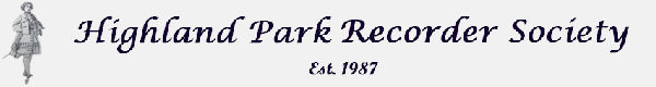 Highland Park Recorder Society – The Highland Park Recorder Society, New Jersey